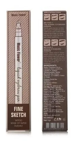 Microblading Delineador Tattoo Waterproof Maquillaje Cejas
