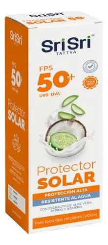 Sri Sri Protector Solar Corporal Fps50+ 200ml – Sin Tacc