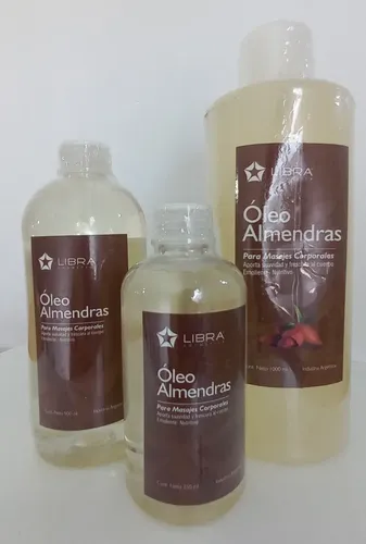 Libra cósmetica Oleo Para Masajes Almendra 500ml