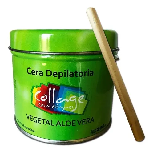 Cera Depilatoria Lata Profesional Vegetal Collage 200 Gr