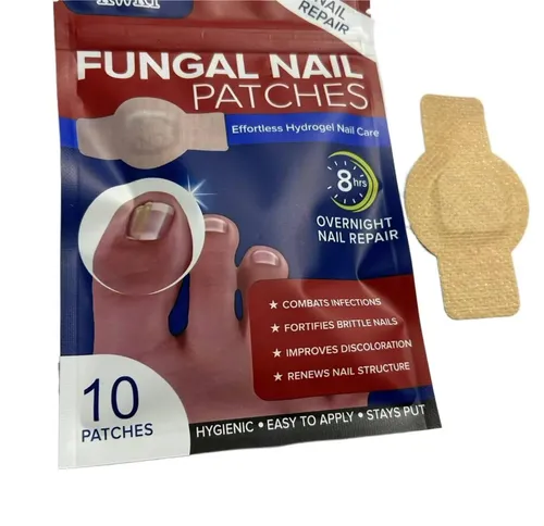 Adhesivo Reparador De Uñas, Parche Antifúngico, 21 Unidades