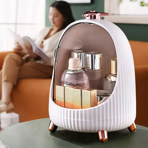 Organizador Cosmeticos Maquillaje Make Up Capsula Chico Luz