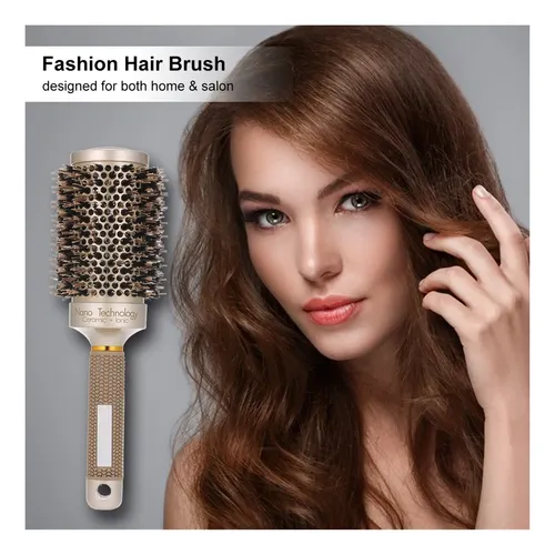 * Cepillo Redondo Grande For Mujeres Que Secan El Cabello