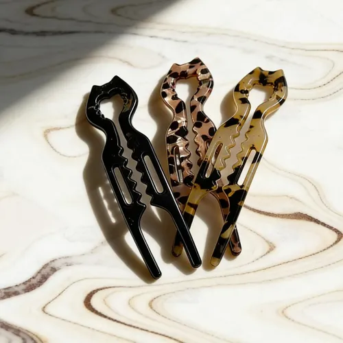 3 Horquillas Francesas Con Diseño Serrado Antideslizante, Án
