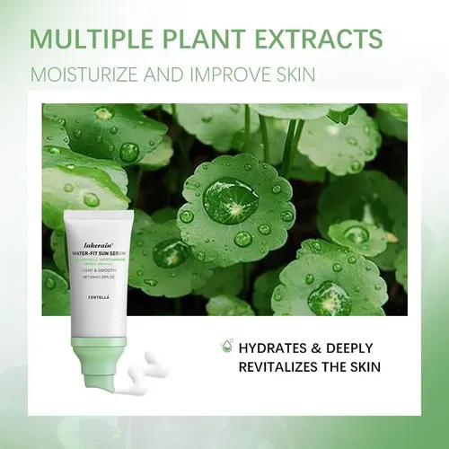 Protector Solar Facial Spf 50 Con Centella, Serum Water-fit
