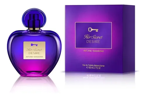 Perfume Banderas Her Secret Desire 80Ml Para Mujer