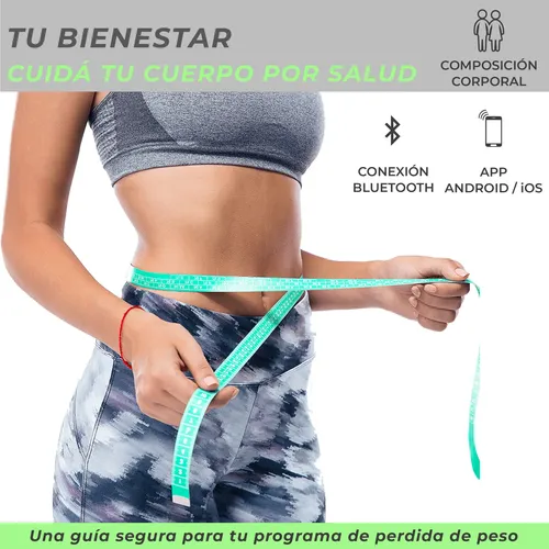 Balanza Digital Baño Mti Bluetooth Personal Corporal 180kg