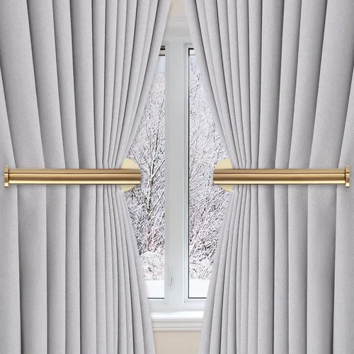 Alzapaños Multiusos Para Cortinas De Baño, 2 Unidades, Dorad