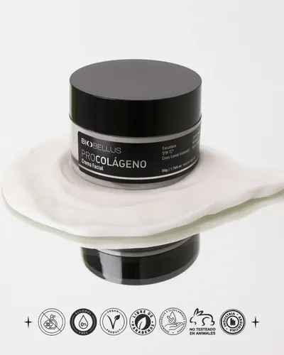 Crema Facial Procolágeno Firmeza Hidratación 50g Biobellus