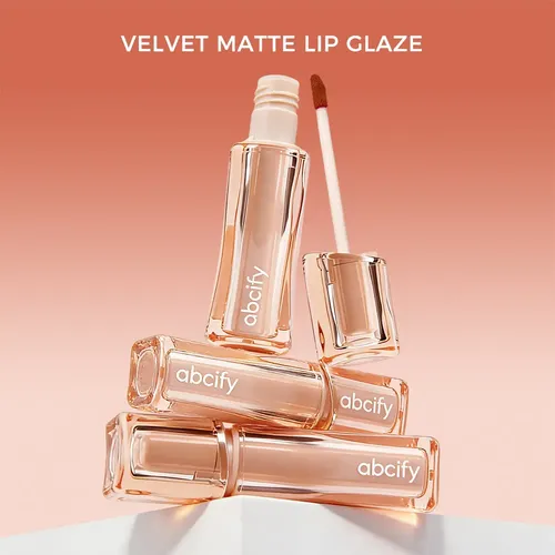 Lapiz Labial Abcify Velvet Matte 24hr Lip Glaze Vitamina E