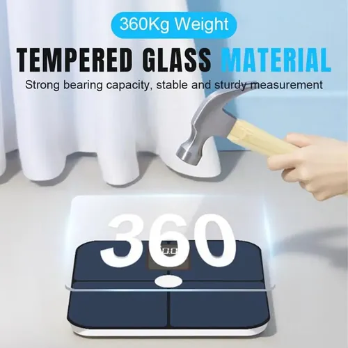 Báscula Digital Smart Ito Con Pantalla Grande Y Cardiaca