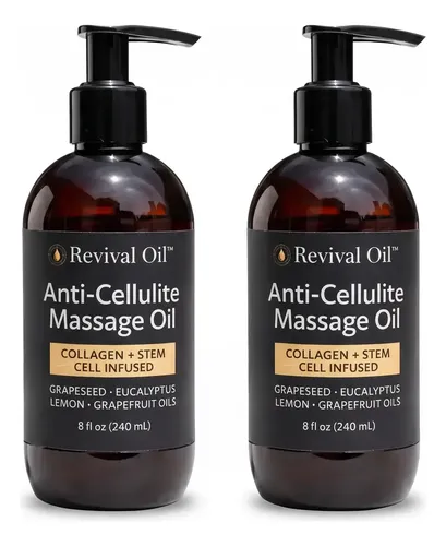 Anticelulítico Reductor Aceite Revival Oil 240ml Pack X2