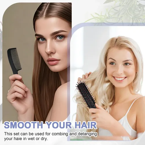 Set De Cepillos Y Peines Para Cabello Josehana 100 Unidades