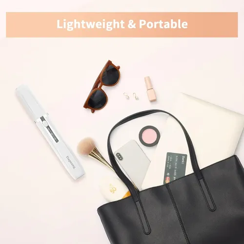 Depiladora Eléctrica Cejas Recargable Con Luz Led
