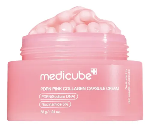 Medicube Salmon Dna Pdrn Pink Collagen Capsule Cream Coreano