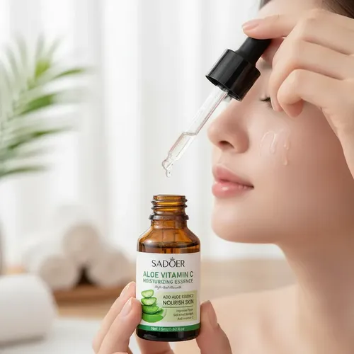 Sérum Facial Sadoer Aloe Vera Y Vitamina C 15ml