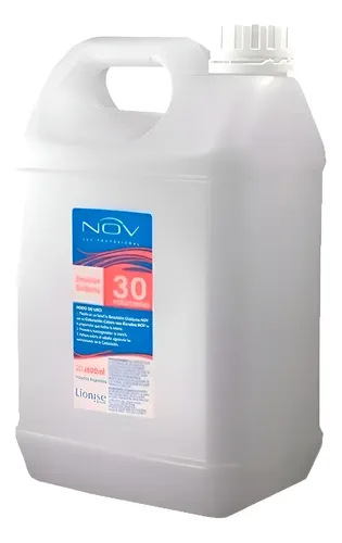 Agua Oxigenada Nov Emulsion Oxidante Crema 30 Vol X 4800 Ml