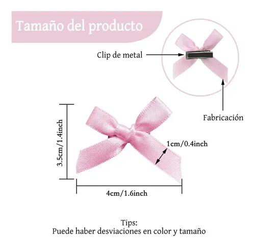 30 Mariposas Con Clip Y Pelo Para Niña Bebé, Cinta Y Broches
