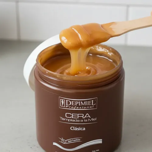 Depimiel Cera Depilatoria Clasica P Espatula Descartable 1kg
