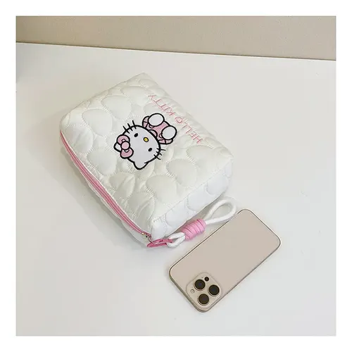 Neceser De Maquillaje Hello Kitty, Portátil Sanrio
