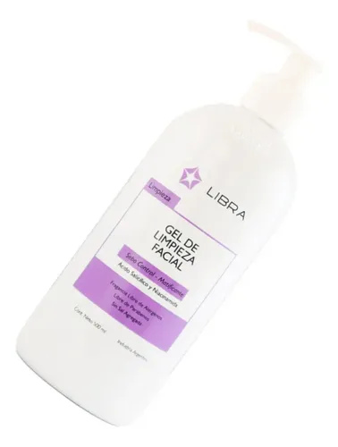 Gel Limpieza Facial Piel Grasa Sebo Control 500ml Libra