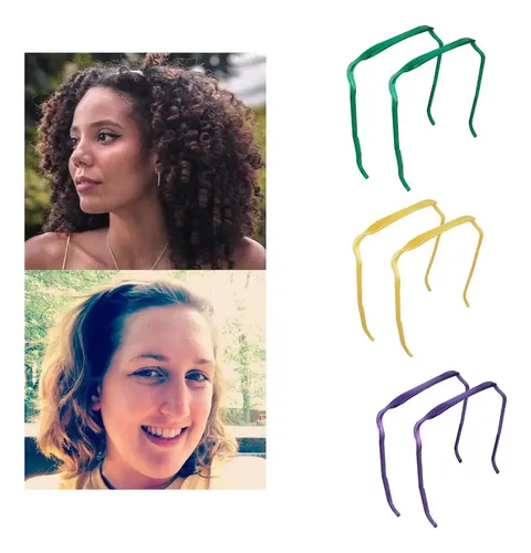As Bfgh Diadema Invisible For Rastas, Fijadora De Pelo As