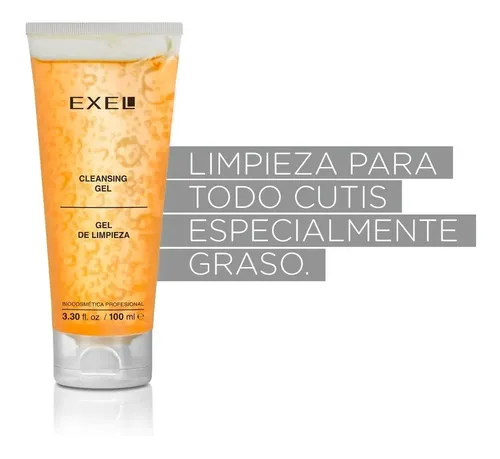 Gel De Limpieza Facial Gel Cleansing Piel Grasa Exel 100 Ml