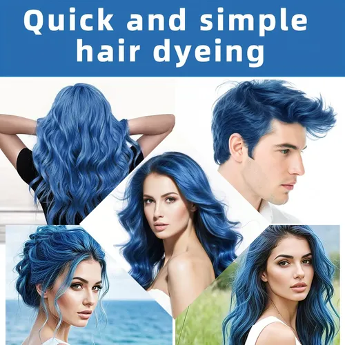 Tinte Semipermanente Para Cabello 268ml Blue