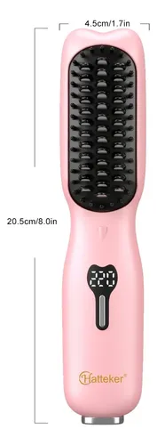 Cepillo Alisador Hatteker 3 Temperaturas