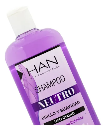 Han Shampoo Neutro Brillo Y Suavidad Ph7 Limpieza Delicada