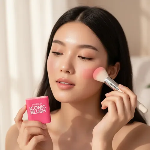 Rubor En Barra Brillante Iconic Blush Stick Colores Pink 21