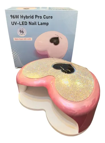 Cabina Para Uñas 96w De Corazón Con Strass