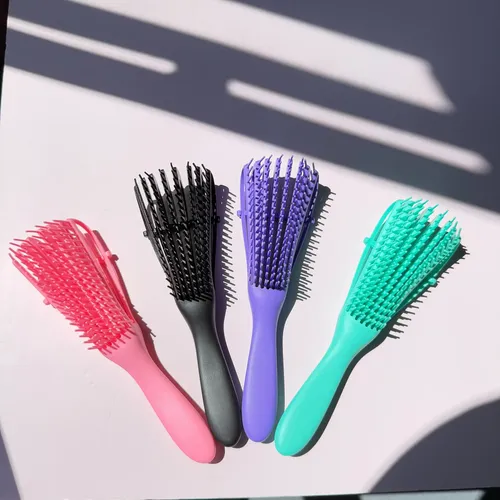 Cepillo Para Rulos Tipo Caracol Definición Cabello Curly