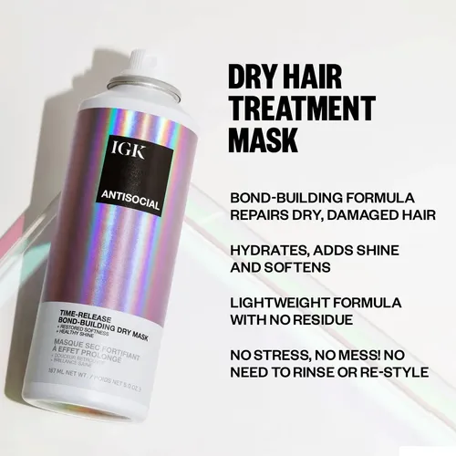 Mascarilla Capilar Igk Antisocial Overnight Fording Travel S