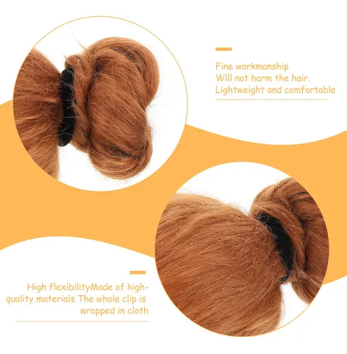 12 Unidades De Cintas Gruesas For El Pelo, Elásticas, Cola