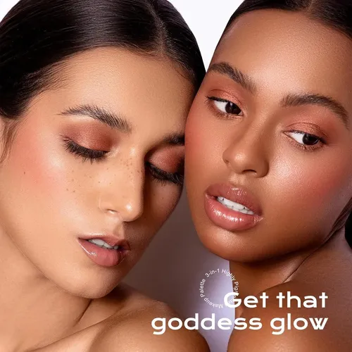 Paleta 3 En 1 Color Nymph Contorno/rubor/iluminador