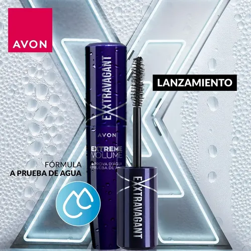 Avon Extravagant Máscara De Pestañas Volumen Extremo Waterpr