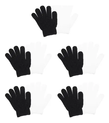 Guantes Exfoliantes De Baño 10 Uds Para Ducha