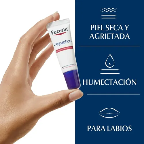 Eucerin Aquaphor Sos Reparador De Labios Secos Agrietados