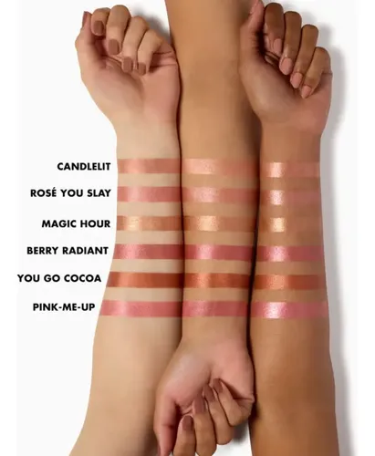 Blush E.l.f. Halo Glow Beauty Wand Liquid Tono Pink-me-up