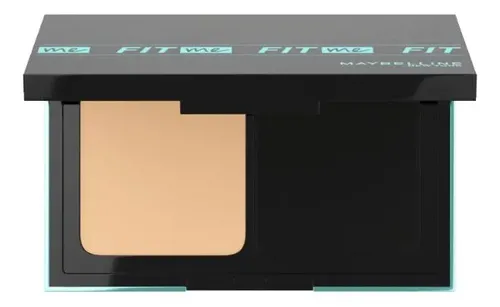 Base de maquillaje en polvo Maybelline FIT ME POWDER Powder Foundation Base En Polvo Maybelline Fit Me 24h Control Brillo 9 Gr tono 128 ligth beige – 0.08mL 9g