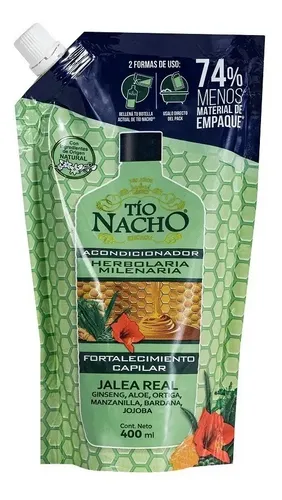 Tio Nacho Doy Pack Acondicionador Herbolaria Milenaria 400ml