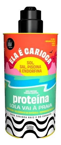 Lola Ela É Carioca Proteína Pelo Dañado Protector Térmico 3c