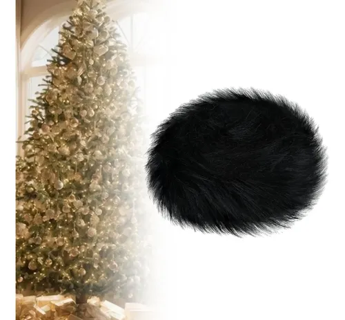 4 Cintas De Pelo Artificial Para Decoración Pelaje Largo