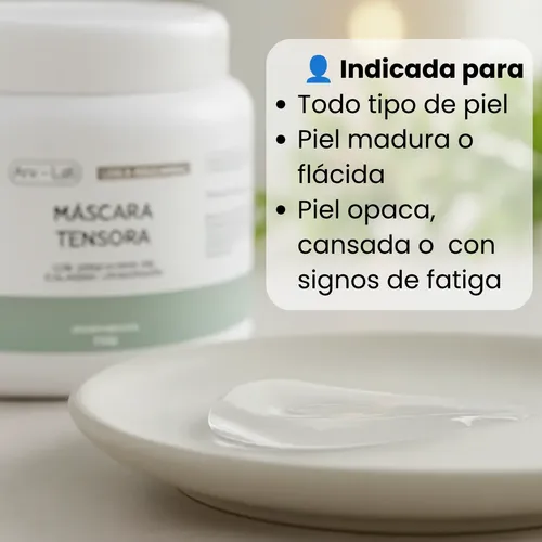Máscara Tensora De Colágeno Liposomado X 250gr Arvensis Full