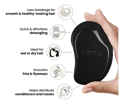 Cepillo Para Cabello Tangle Teezer Original Negro