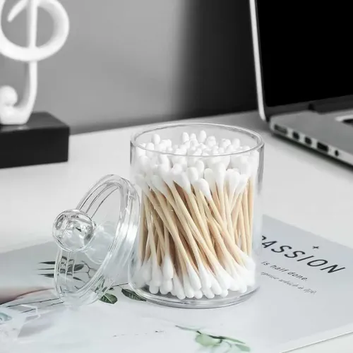 Set De 4 Organizadores De Acrílico Para Baño Y Maquillaje