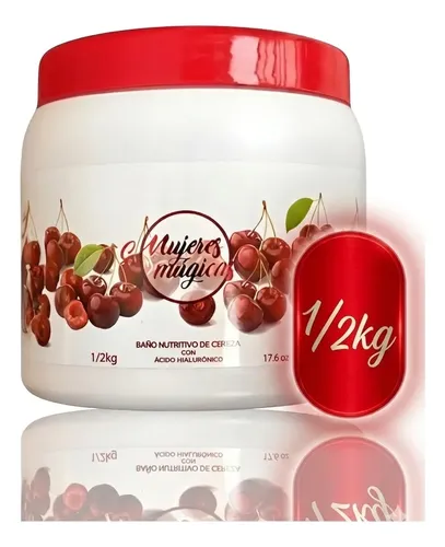 Baño De Crema Nutritivo Cereza Mujeres Mágicas 1/2kilo