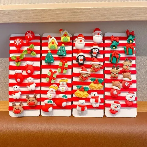 Cintas For El Pelo Navideñas Niñas Santa Reno Regalo