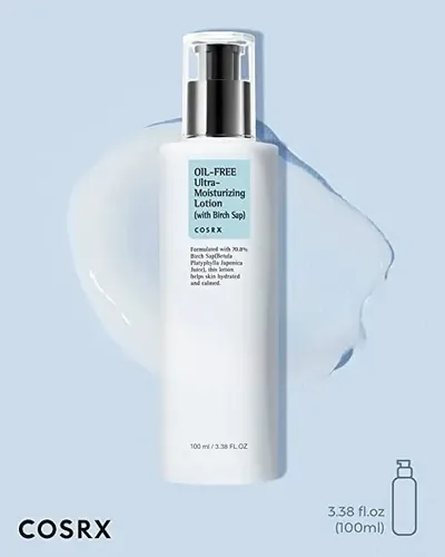 Loción Hidratante Cosrx 100ml Libre De Aceite Para Acné Tipo De Piel Noche